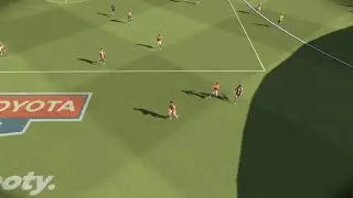 AFL 23 - Wilkie with the strong punch and spread (PS5 - Patch 9)
