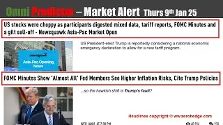 Market Alert  Thurs 9th Jan 25 - Markets Remain Choppy Waiting For Friday&rsquo;s NFP Numbers