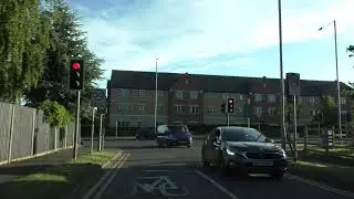 Driving On Tudor Way & Bromyard Road A44, Worcester, Worcestershire, England 4th June 2021