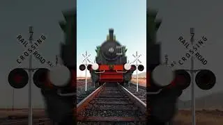 【踏切アニメ】ふみきりカンカンとUFO Railroad rossing kareta api रेल उड़न तश्तरी #Shorts