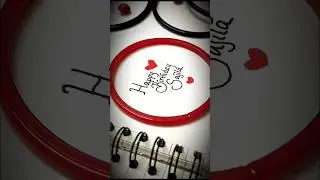 Happy Birthday Sajila❤Comment to write your name#youtubeshorts #love #handwriting #calligraphy