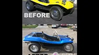 Dune Buggy Color Change Wrap Avery Supreme Wrapping Film