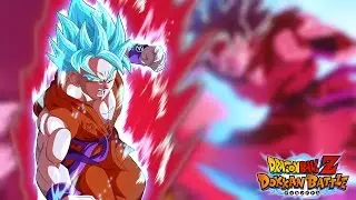 Super Saiyan Blue Kaioken Goku Boss Battle Race! Rhymestyle vs DFree | Dragon Ball Z Dokkan Battle