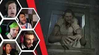 Let's Players Reaction To The Mutated Marguerite Jumpscare | Resident Evil 7
