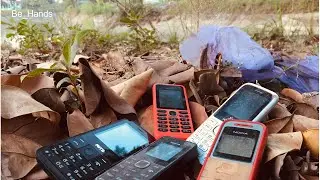 FOUND A LOT OF OLD PHONES BY THE RIVER THAT STILL WORK