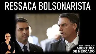 Abertura de Mercado | RESSACA BOLSONARISTA | SP500 | IBOV | DOLAR | 09/12/2025