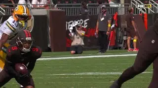 BROWNS' INT! Turnover results in points to tie game in Cleveland