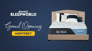Mancini's Sleepworld - Monterey Grand Opening (Hurry Up Now)🤑 Enter For A Chance To Win!!
