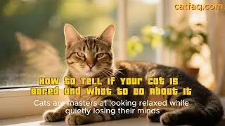 How to Tell If Your Cat Is Bored and What to Do About It