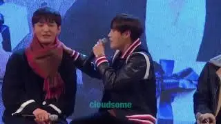 171227 WANNA ONE SING TO ANOTHER MEMBER AT WANNA BE MUSICIAN THANKS PARTY