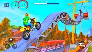 Xtreme Motorbikes Gameplay Game | Extreme Bike Stunt Games | Moto Bikes Racing Android Gameplay