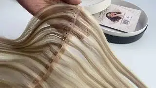 Our new, reusable product: PU Hole invisible weft hair😍