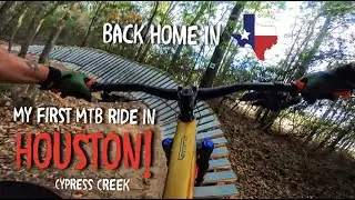 Texas Summer Recap and my First Houston MTB Ride! // Cypress Creek Mountain Biking