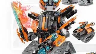 STEM Building Toys for Kids 6-14 &ndash; 5-in-1 Remote & APP Controlled Robot Kit 🤖🚗