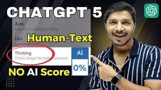 OMG! ChatGPT-5: Zero AI Detection & 100% Plagiarism-Free Research Paper Writing in 2025