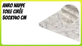 AVIS (2026) : ANRO Nappe toile cir&eacute;e 500x140 cm. D&Eacute;TAILS