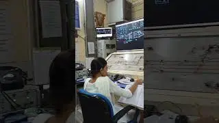 ... Station Master...(didi)❤️😊#working #railway #ntpc #indianrailways