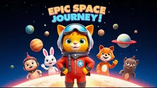 Leo the Cat&rsquo;s Epic Space Journey &ndash; A Pixar Style Cinematic Cartoon Adventure