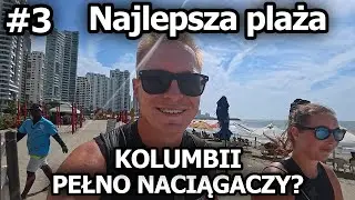 Najbardziej znana plaża Kolumbii! Playa de Bocagrande | Vlog - Kolumbia