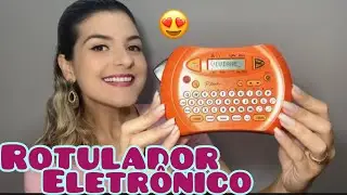 ROTULADOR ELETRÔNICO BROTHER PT-70 LARANJA (COMO FUNCIONA?)