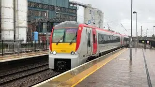 DB 66055 working a bin train, unbranded Avanti Class 390&rsquo;s and TFW 175001  (18/6/20)