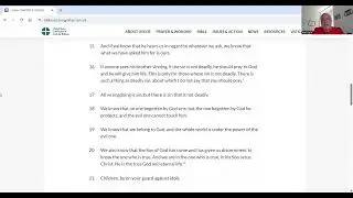 1st Letter of Saint John, Chapter 5, Prayer for Sinners