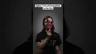 GN x Aphex Twin photographed in the 90s and early 2000s #aphextwin #90s #90saesthetic