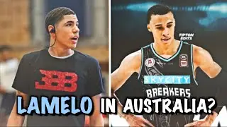 Lamelo Ball forming a SUPERTEAM in Australia?!