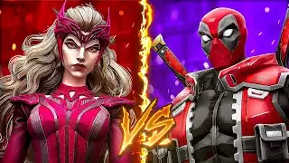 The Ultimate Showdown! | Scarlet Witch vs Deadpool