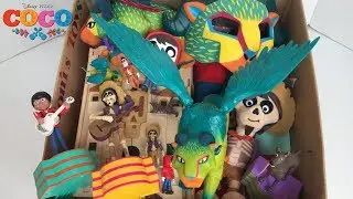 Disney Pixar COCO | Box of Coco Toys | Miguel | Hector | Dante | Pepita | Box Full of Toys
