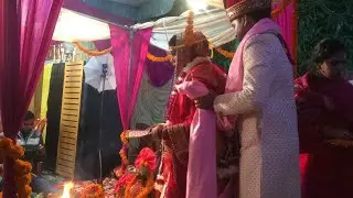 || Vaishnav vivah || devotee&rsquo;s marriage 🤗#harekrishna 🤗