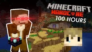 Scar Steals Grians Enchanting Table | Minecraft Hardcore 100 Hours Funny Moments