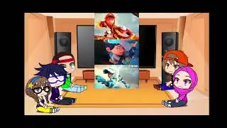 Geng kokotian react to Boboiboy galaxy baruju   part 1 || #fypp #gacha  #bboiboy