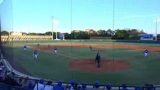 Javi Baldor (2018 OF/LHP) with Tampa Jesuit Hitting vs. Tampa Catholic