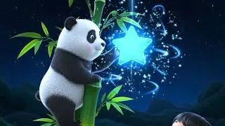 Baby Panda Is Crying for the Blue Star 🐼 | Nursery Rhymes for Kids & Baby Songs