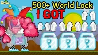 Growtopia | I Got Donate +500 World Lock!