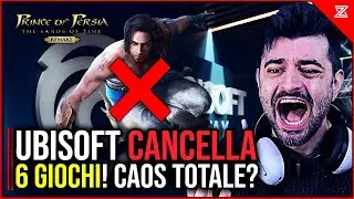 UBISOFT CANCELLA 5 GIOCHI + Prince of Persia🚨BENE o un MALE?