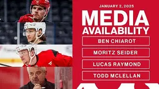 Chiarot, Seider, Raymond, McLellan Morning Skate Media | Jan. 2, 2025