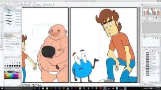 Time Lapse Drawing with Creator Commentary of RGBros: Tis the Seasoning