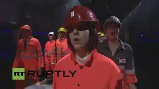 Ритуал открытия Готтардского тоннеля (с комментариями)