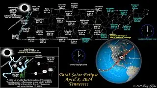 Tennessee Total Solar Eclipse - April 8, 2024