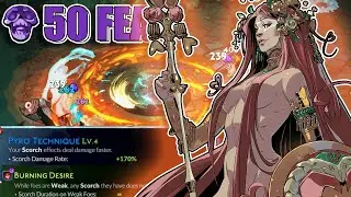 50 Fear Surface. Fire tornado build with Thanatos Axe | Hades 2