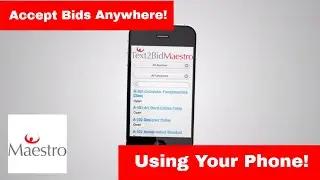 Mobile Bidding - MaestroSoft