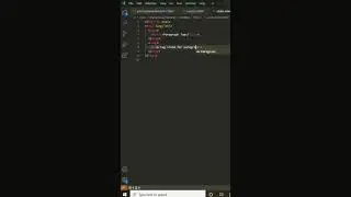 HTML Paragraph Tag #coding #tutorial #visualcode
