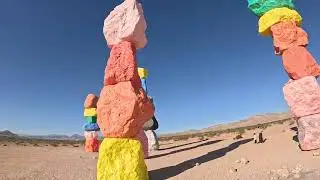 Seven Magic Mountains | Nevada Road Trip Adventure