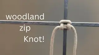 A Simple Tension Knot for Everyday Life | Woodland Zip Tie Knot Explained Step-by-Step