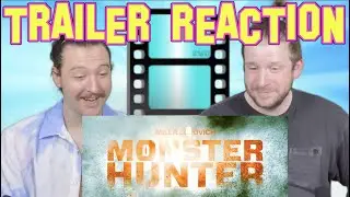 MONSTER HUNTER - Official Trailer Reaction #MonsterHunterMovie #SonyPictures #TrailerReaction