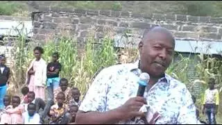 Bishop Tanui of Mount Zion preaches in Barut - pt 2
