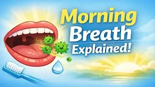 Why does your breath smell bad when you wake up? #bad breath causes, #halitosis,