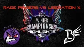 Vainglory Winter Championship HIGHLIGHTS: Liberation X (6) Vs. The Rage Pingers (8)